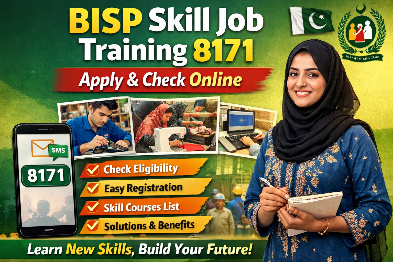 BISP Skill Job Training 8171 – Apply & Check Online